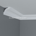 Pu Crown Cornice Moldings ສໍາລັບກໍາແພງ